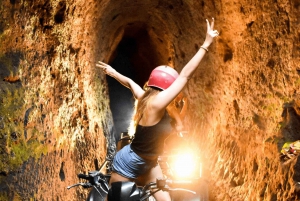 Bali: ATV Quad Bike -seikkailu Long Tunneliin ja vesiputoukseen.
