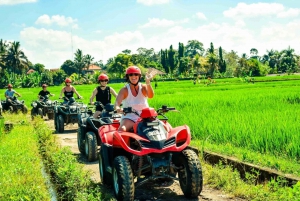 Bali : Aventure en quad vers le long tunnel et la chute d'eau