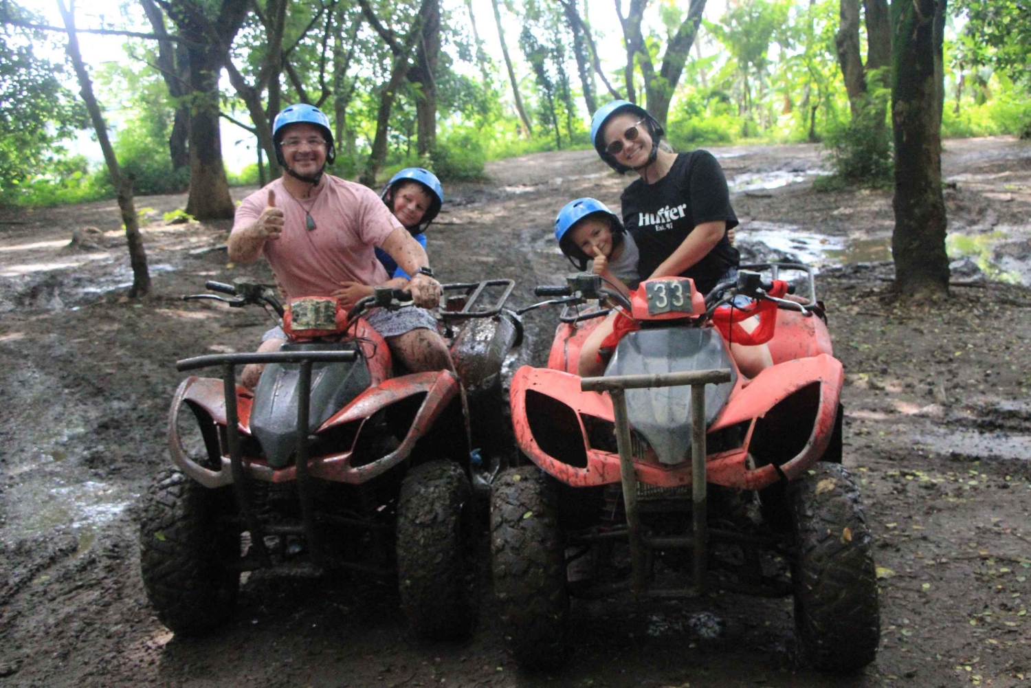 Bali: ATV-fyrhjuling med lunch