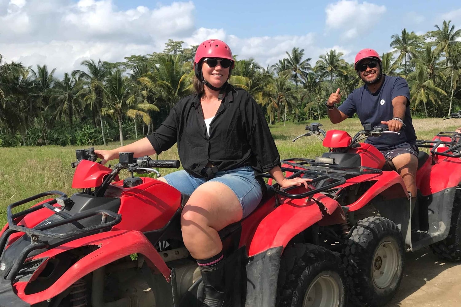 Bali: ATV Quad Bike Through Waterfall and Tunnel