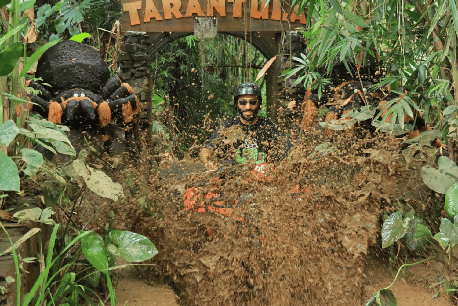 Bali: ATV Quad Bike Through Waterfall and Tunnel