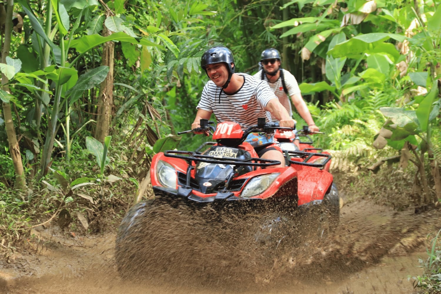 Bali: ATV Quad Bike Through Waterfall and Tunnel