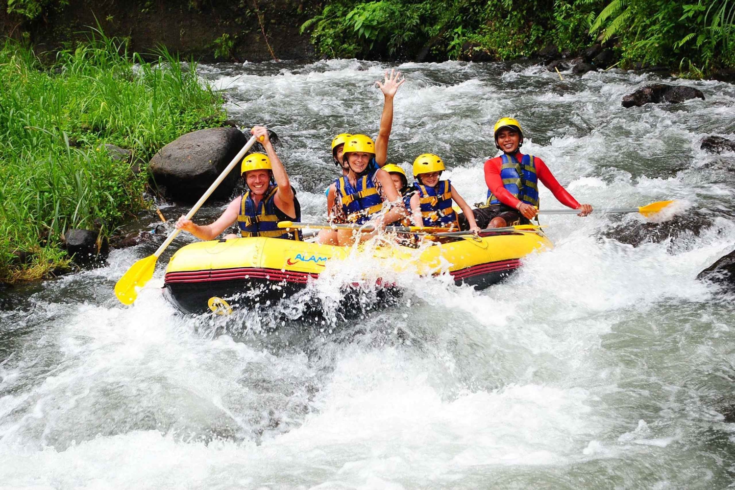 Bali: Aventura en quad ATV y rafting en aguas bravas