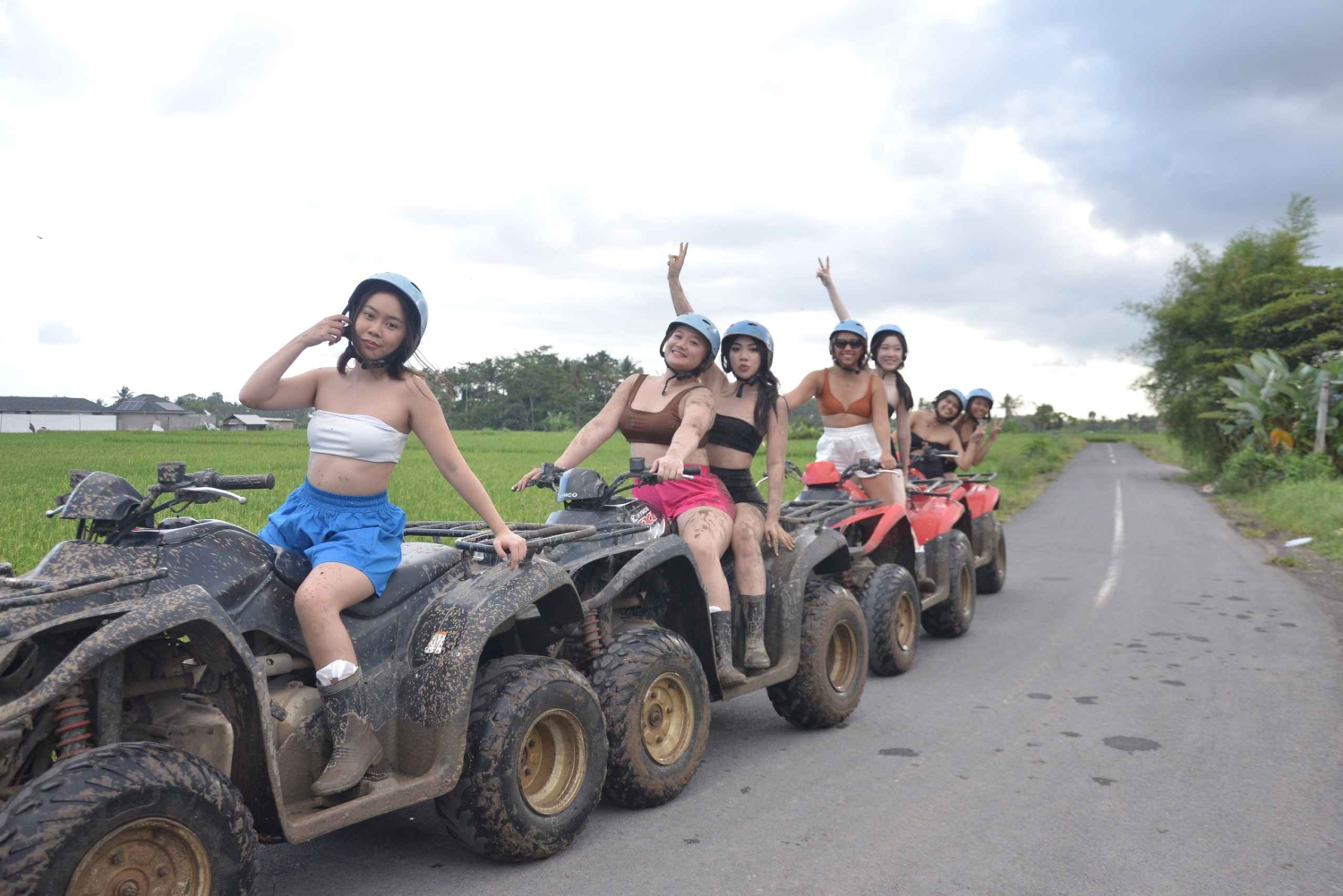 Bali: Aventura en quad ATV y rafting en aguas bravas