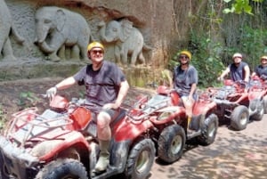 بالي: مغامرة ركوب مركبة رباعية الدفع مع مسار على ضفة النهر وغابة كثيفة