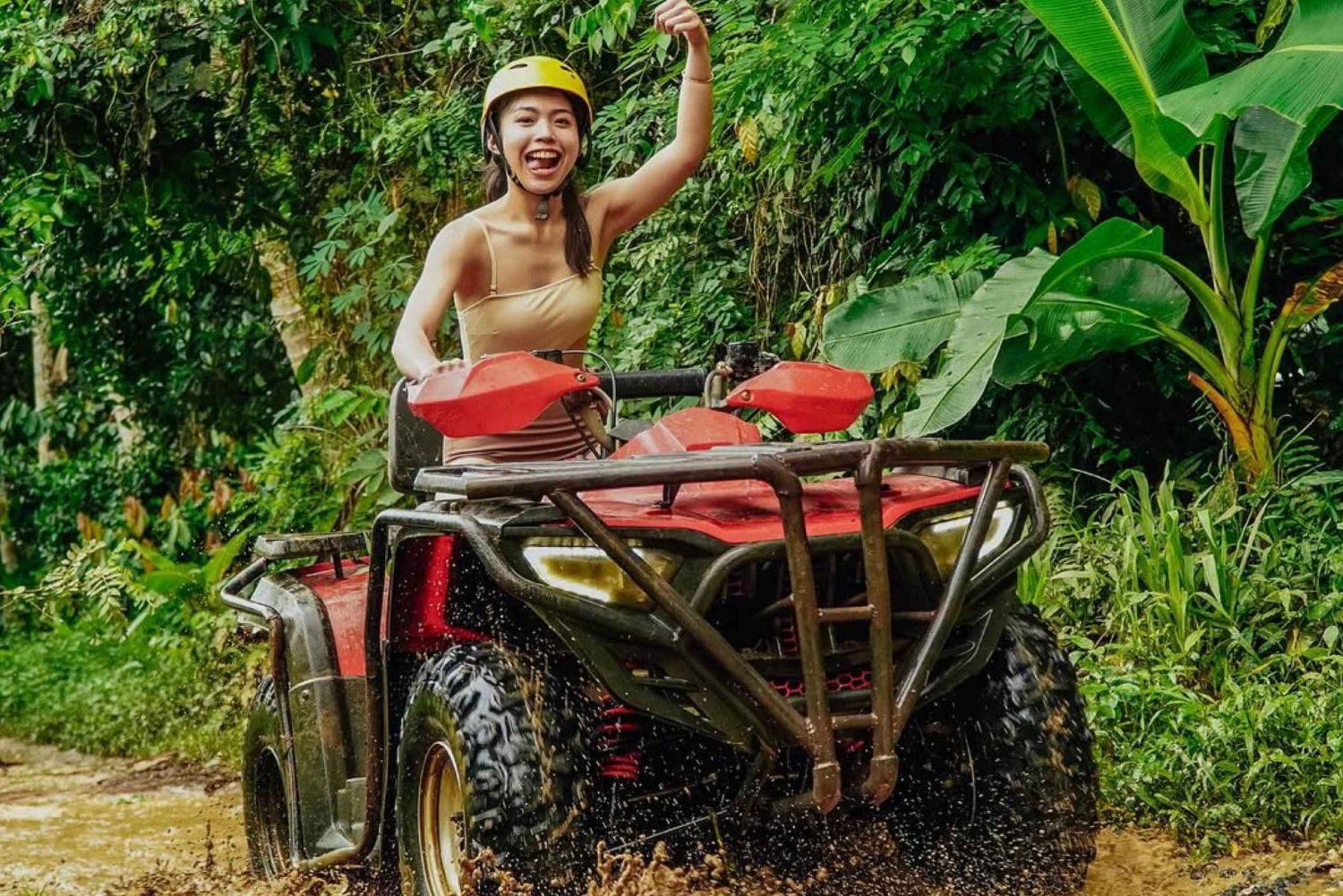 Bali: giro in ATV 350cc e rituale di purificazione Taman Beji Griya
