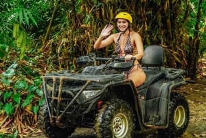 Bali: Paseo en quad de 350 cc y ritual de purificación Taman Beji Griya