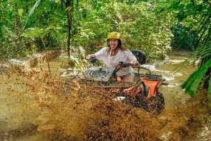 Bali: Paseo en quad de 350 cc y ritual de purificación Taman Beji Griya