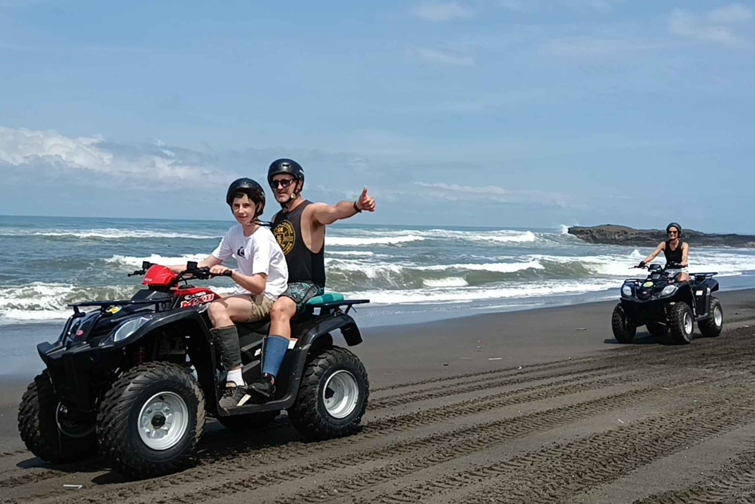 Bali ATV Ride and Tanah Lot Sunset Tour