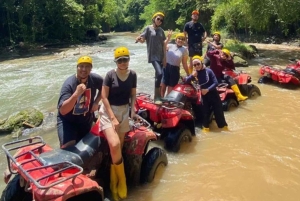 Bali: giro in All-terrain vehicle e tubing sul fiume Wos con pranzo