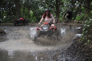 Bali ATV Ride with Waterfall, Cave, River, Forest