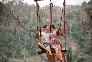 Bali: Ayung River Rafting & Jungle Swing Tour with Transfer