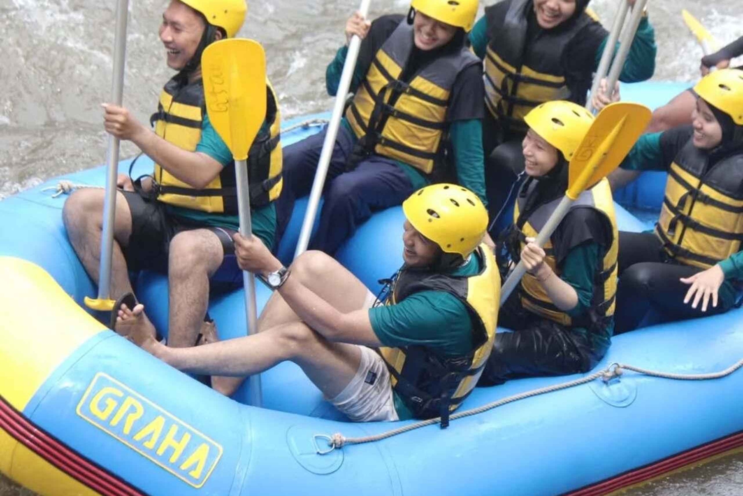 Bali : rafting sur la rivière Ayung avec déjeuner et assurance