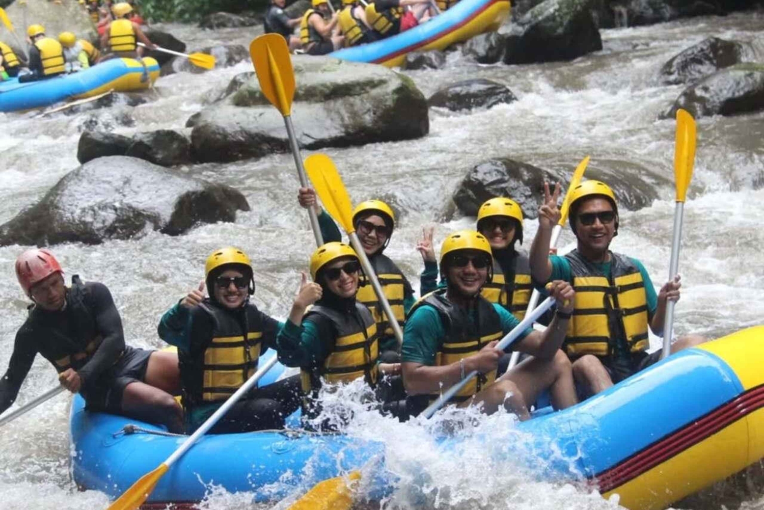 Bali : rafting sur la rivière Ayung avec déjeuner et assurance