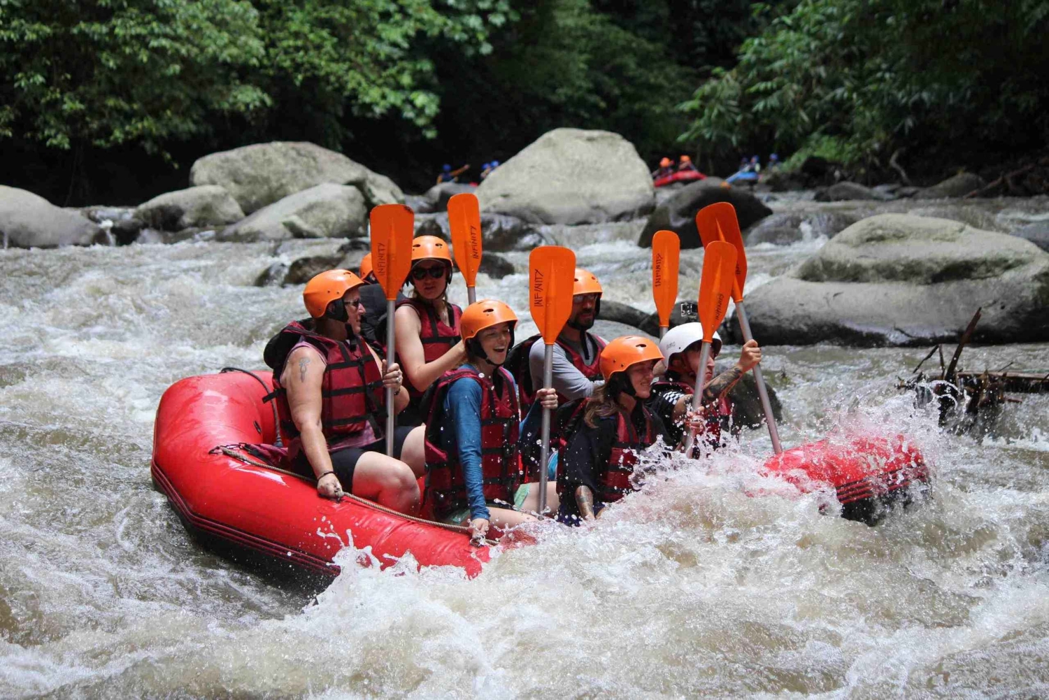 Bali: Aventura de rafting em águas brancas no rio Ayung