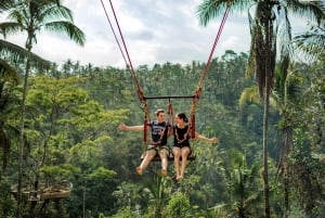Bali: Ayung River Rafting & Jungle Swing Tour with Transfer