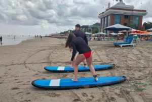 Seminyak: Beginner Surf Lesson with Pro Instructor