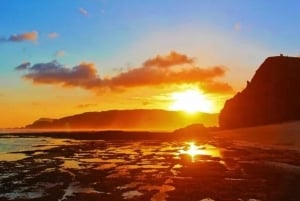 Bali: Balinese kookles met uitzicht op het pandawa-strand