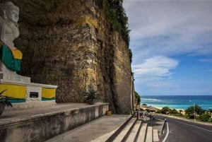 Bali: Balinese kookles met uitzicht op het pandawa-strand