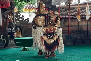 Bali: Tour della Danza Barong e del Tempio dell'Acqua Santa con trasferimento