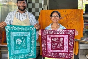 Бали: мастер-класс по батику с местным инструктором