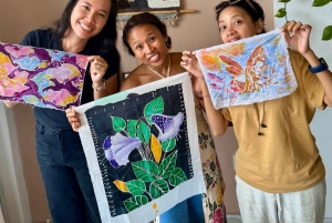 Bali: Warsztaty malowania batikiem z Oedel Fashion