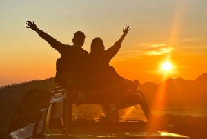 Bali: Batur Volcano 4WD Jeep Tour & Natural Hot Spring