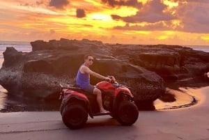 Bali: Beach Quad Bike Ride with Pickup