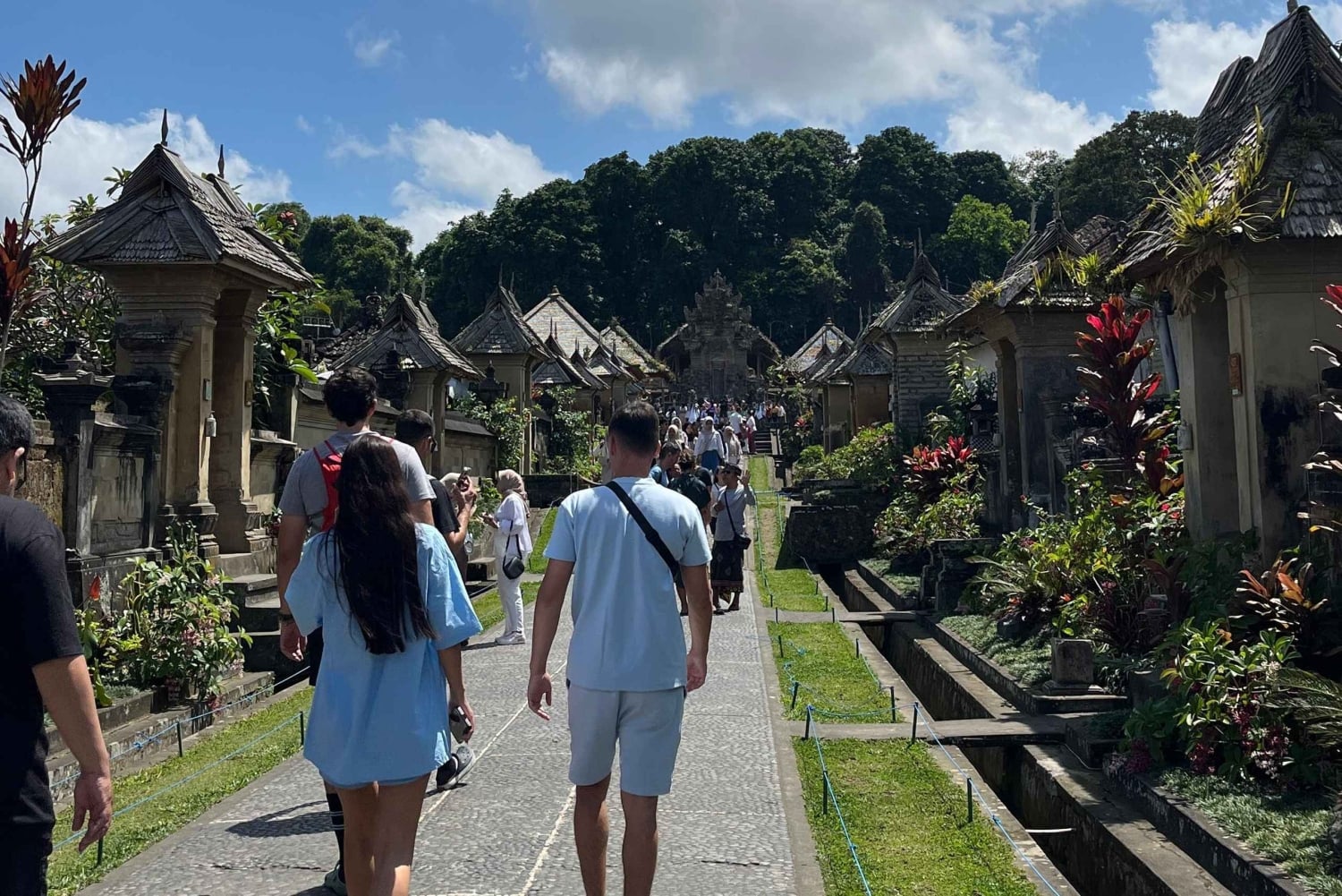 Bali: Besakih tempel, Tukad Cepung waterval, Penglipuran