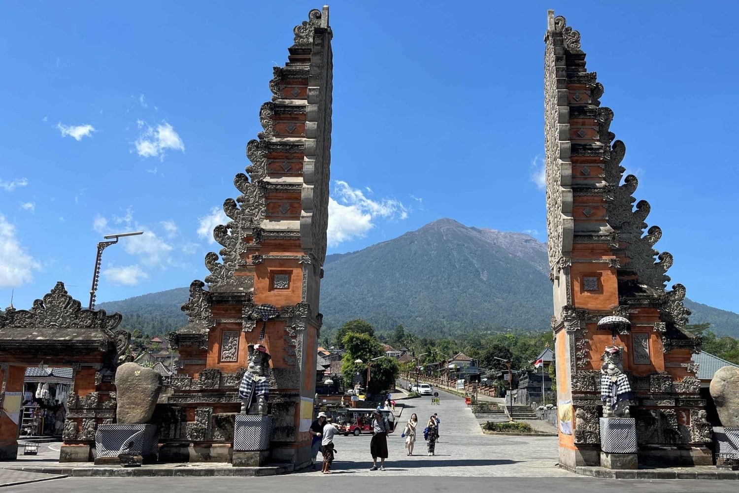 Bali: Besakih tempel, Tukad Cepung waterval, Penglipuran