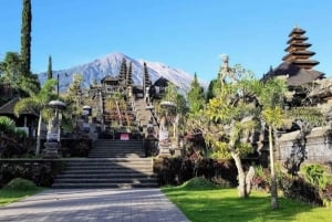 Bali: Besakih tempel, Tukad Cepung waterval, Penglipuran