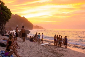 Bali: Bingin Beach, Dreamland Beach ja Balangan illallisella