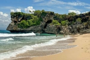 Bali: Bingin Beach, Dreamland Beach ja Balangan illallisella