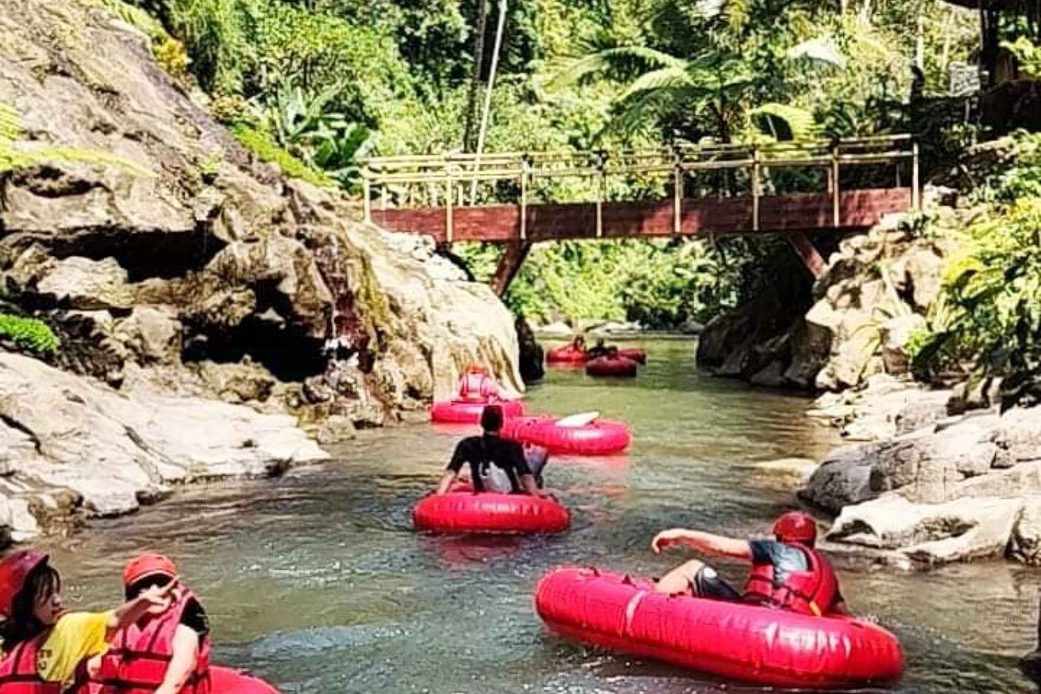 Bali Chill Tubing: Unwind & Float on Scenic River Tubing