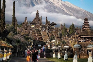 Bali : Excursion d'une journée au temple de Besakih et à deux chutes d'eau cachées