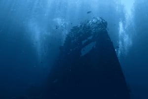 Excursion à Bali : Initiation à la plongée sur l'épave de l'USAT Liberty et kayak