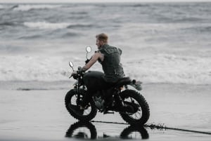 Bali: Wycieczka motocyklem terenowym na czarną plażę