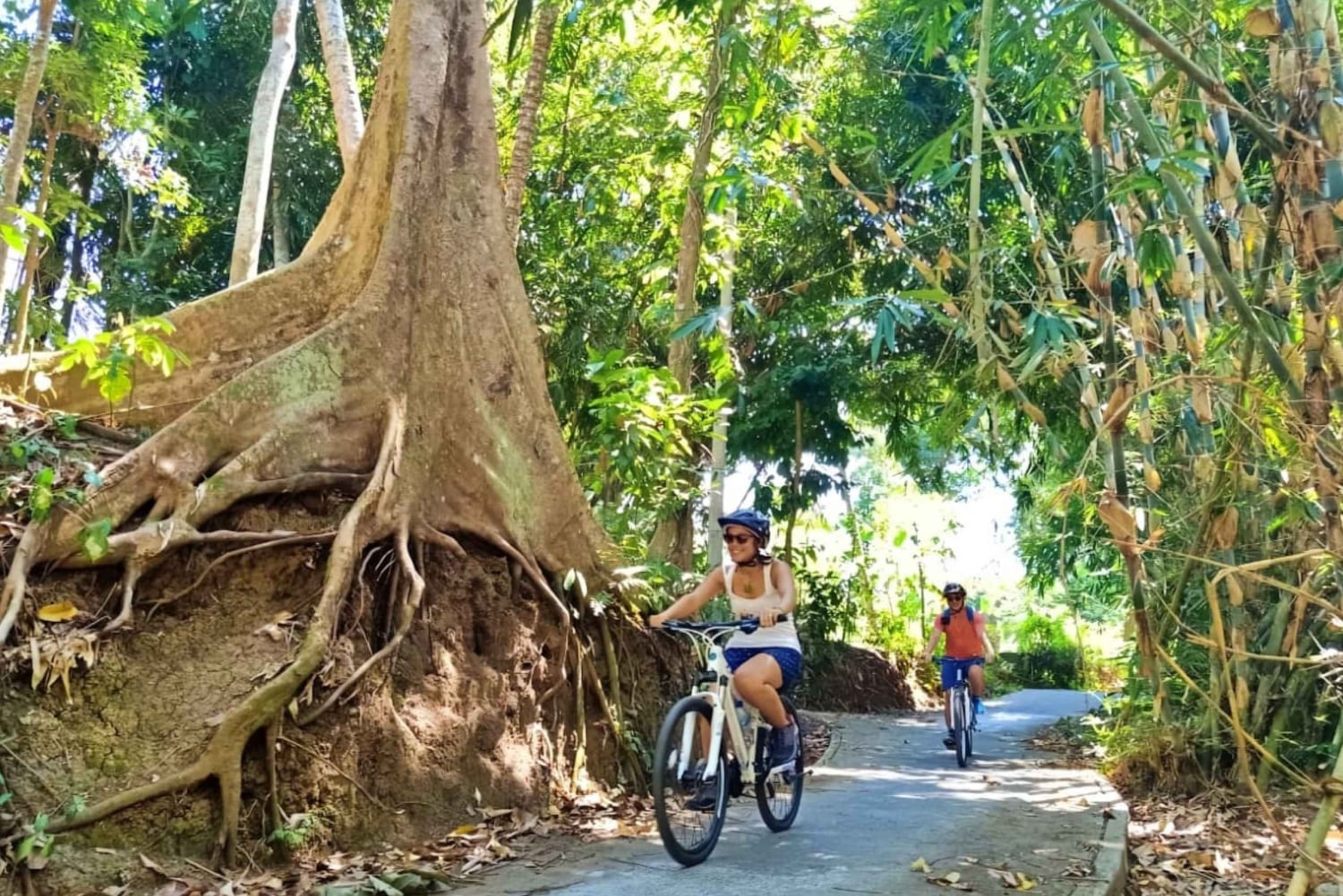 Bali Easy Countryside Cycling with Rice Fields & Local Life