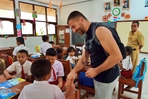 Bali Easy Countryside Cycling with Rice Fields & Local Life