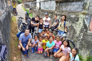 Bali Easy Countryside Cycling with Rice Fields & Local Life