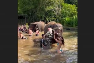 Bali: Elephant Mud Fun Activity