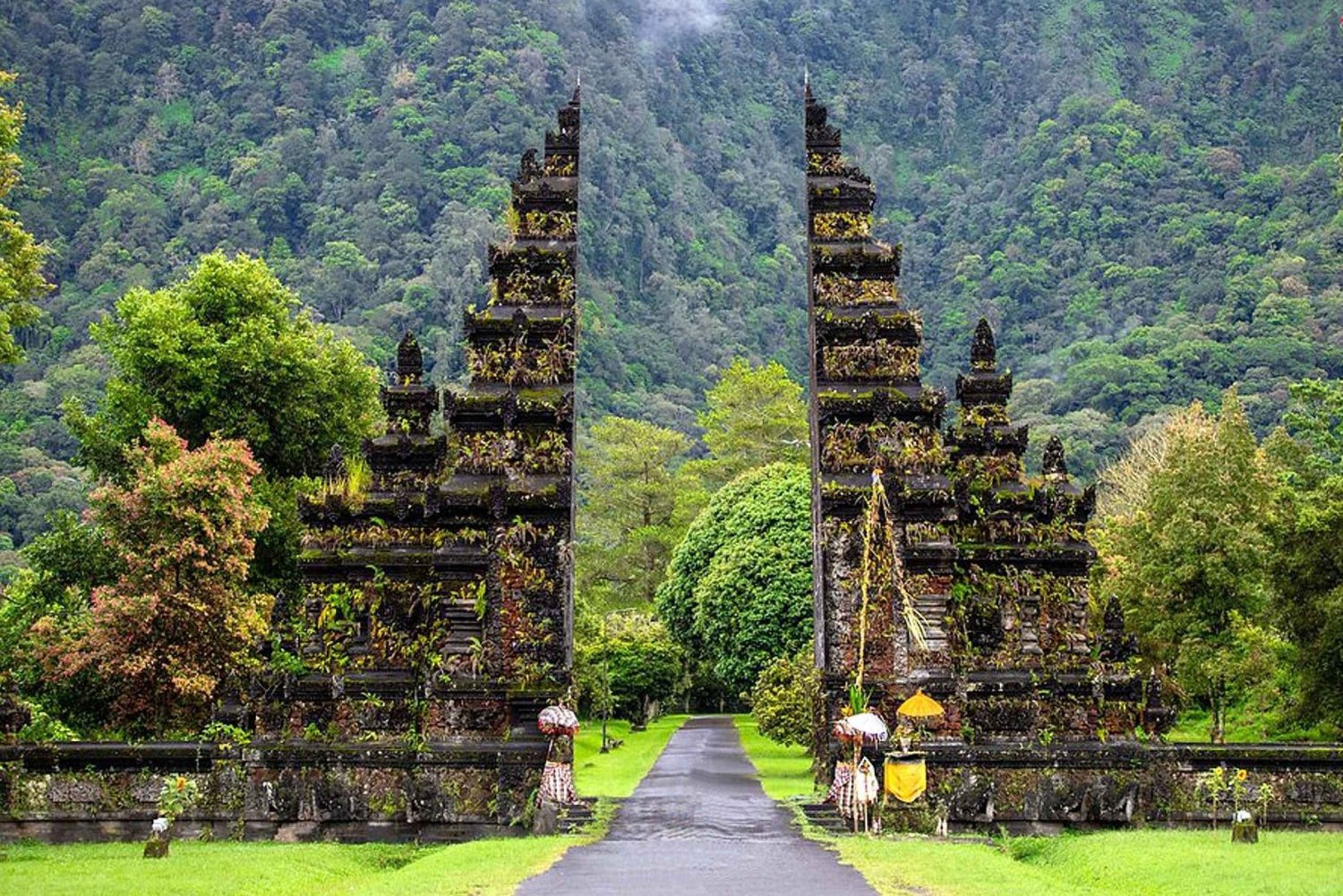 Bali: Berömda stopp Handara, Jatiluwih, Secret Garden & Temple