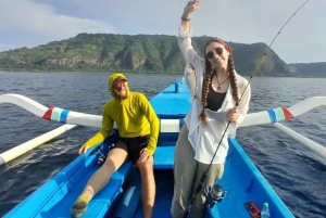 Bali : Pesca em barco particular
