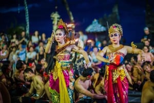 Bali: Heldagstur til Nungnung-fossen og Tanah Lot Tample