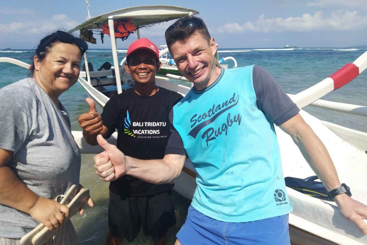 Bali Excursion d'une journée Pêche, plongée en apnée, manger à Candidasa