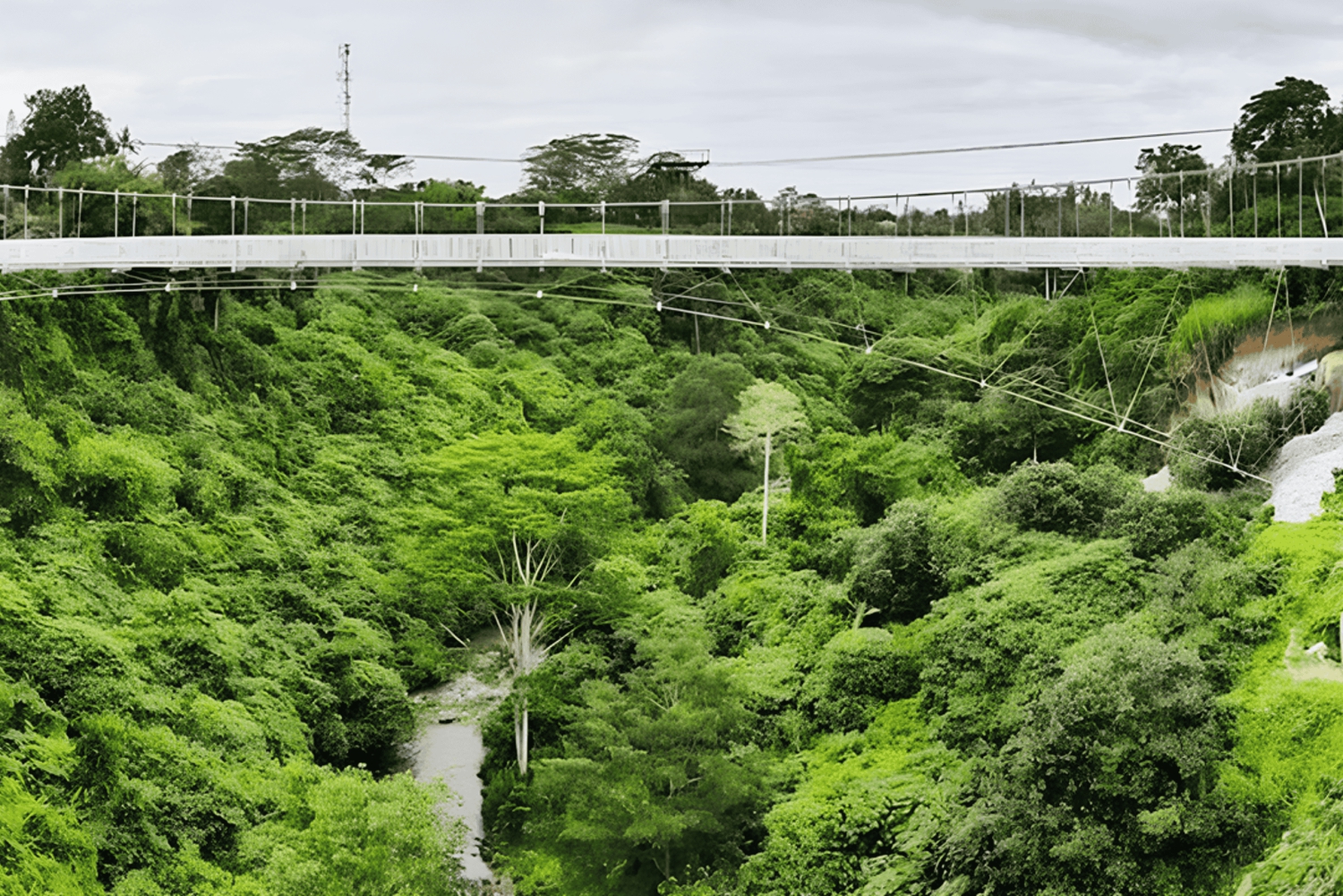 Bali: Eintrittskarte für die Glasbrücke
