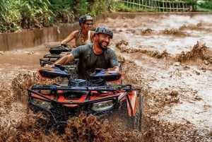 Bali: Gorilla Cave ATV and Lazy River Tubing & Cretya Sunset