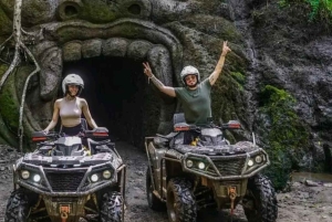 Bali: Gorilla Cave ATV and Lazy River Tubing & Cretya Sunset
