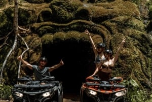 Bali: Gorilla Cave ATV and Lazy River Tubing & Cretya Sunset
