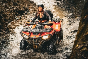 Bali: Gorilla Cave ATV and Lazy River Tubing & Cretya Sunset